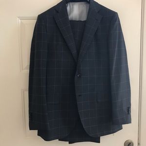 Suitsupply Lazio Windowpane Suit